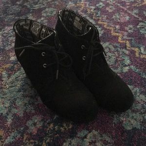 Toms Desert Bootie Black
